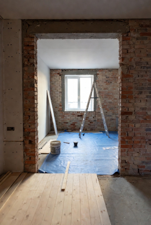 Chantier rénovation maison