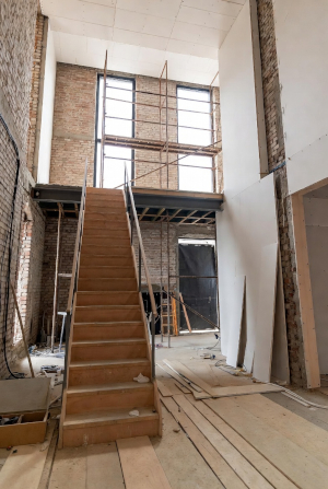 Chantier construction bâtiment